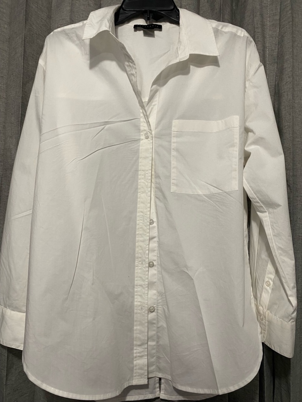Women’s Sanctuary White Button Down Long Sleeve Shirt Medium